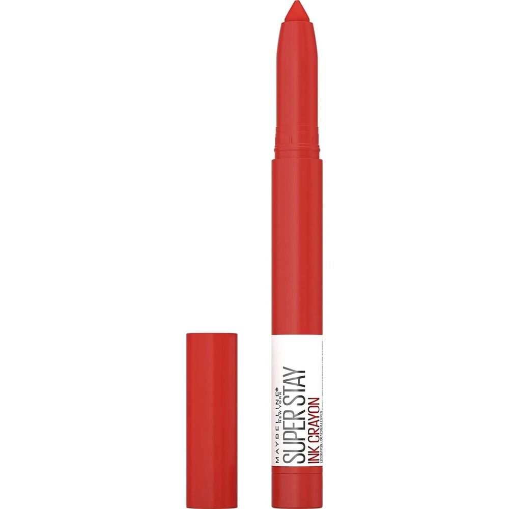 Maybelline SuperStay Ink Crayon Spiced Longwear Matte Lipstick Know No Limits